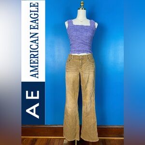 AMERICAN EAGLE Women's Flared Corduroy Pants